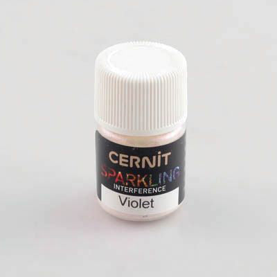 Cernit Sparkling - Interference Violet 5g