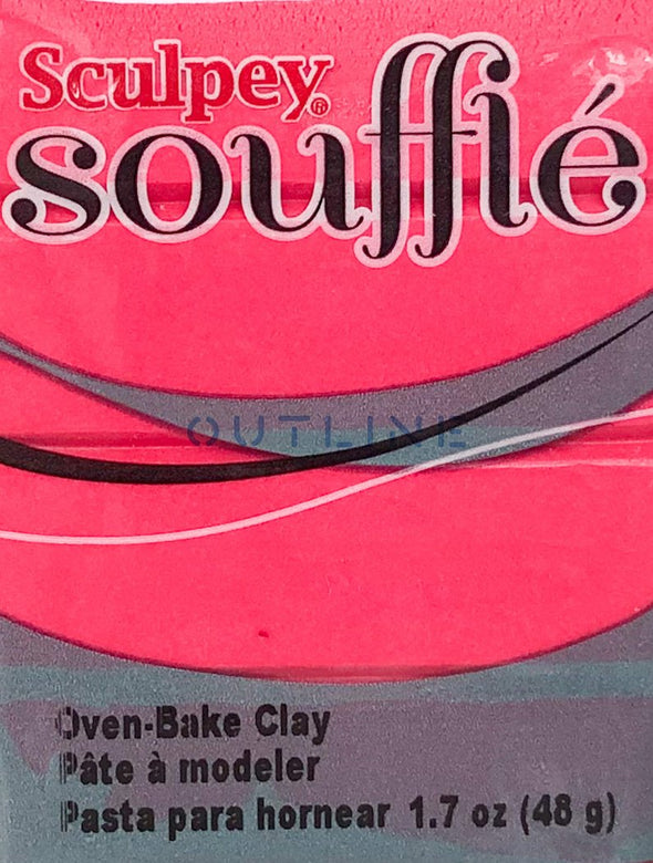 Souffle 48g Polymer Clay - Raspberry