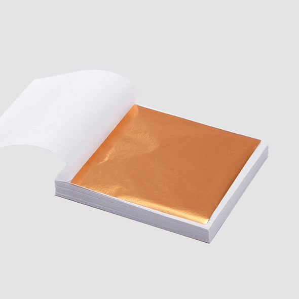 Rose Gold Metallic Foil Sheets - Pack of 5