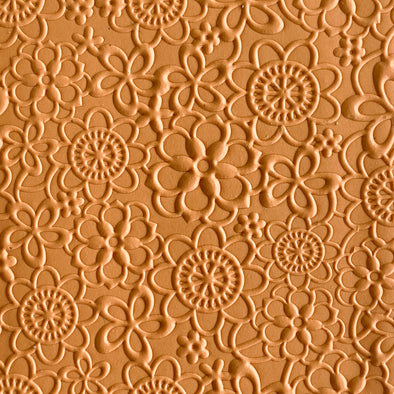Texture Tile - Floral Web Embossed