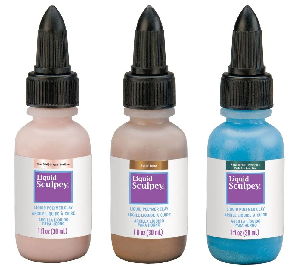 Sculpey Liquid Polymer Clay Multipack - Glam Metallics (3pcs of 30ml) –  Outline