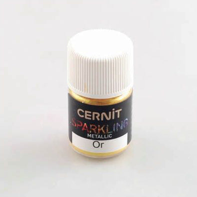 Cernit Sparkling - Metallic Gold 5g