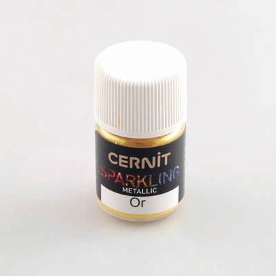 Cernit Sparkling - Metallic Gold 5g