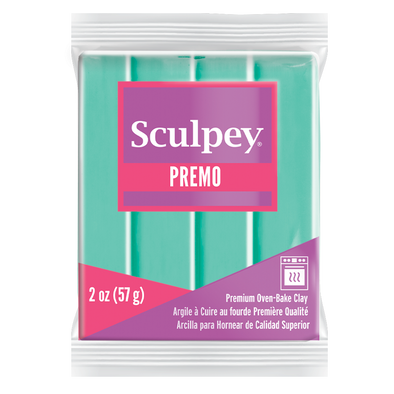 Premo 57g Polymer Clay - Mint Green
