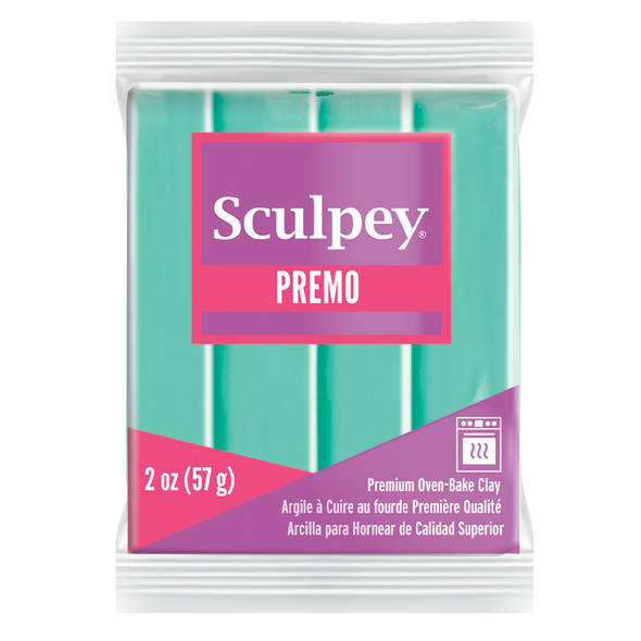 Premo 57g Polymer Clay - Mint Green