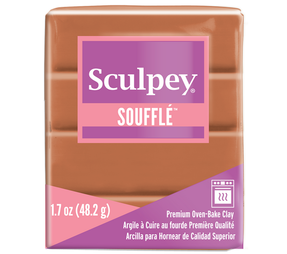 Souffle 48g Polymer Clay - Cinnamon