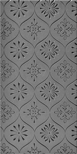 Texture Tile - Woven Daisies Embossed