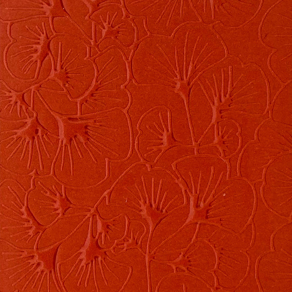 Texture Tile - Gingko Leaves Embossed