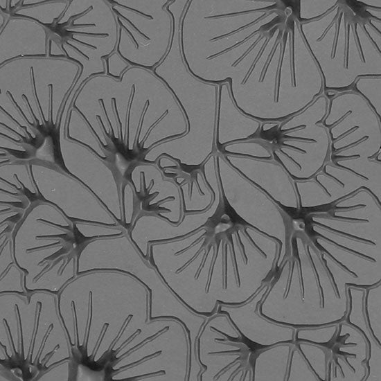 Texture Tile - Gingko Leaves Embossed