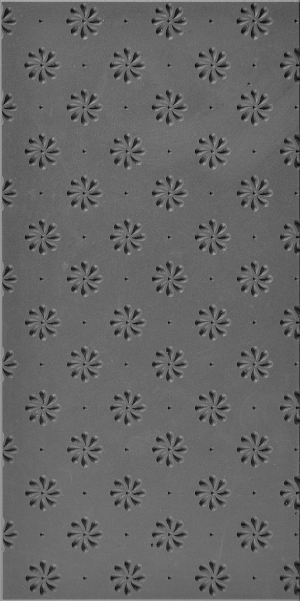 Texture Tile - Field of Daisies Embossed