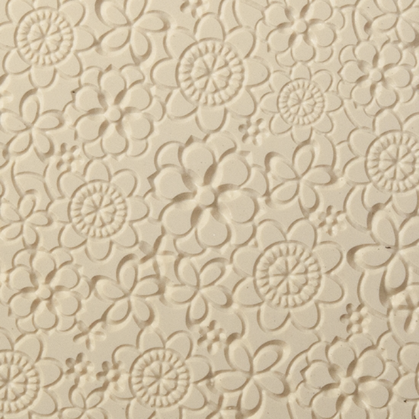 Texture Tile - Floral Web Embossed