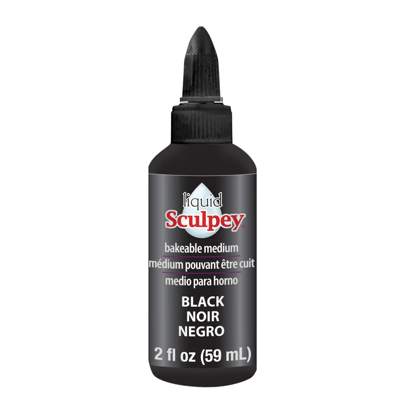 Liquid Sculpey Liquid Polymer Clay (Black)