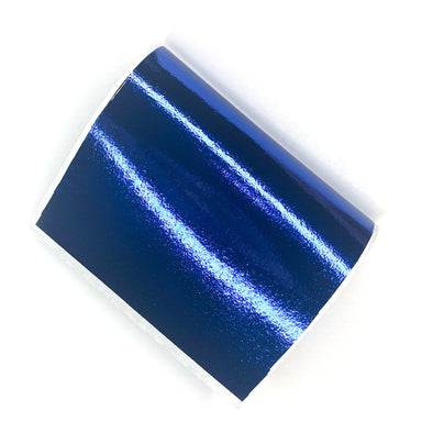 Blue Metallic Foil Sheets - Pack of 5