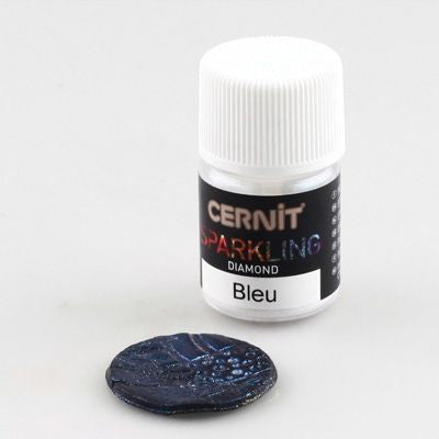 Cernit Sparkling - Diamond Blue 5g