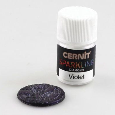 Cernit Sparkling - Diamond Violet 5g