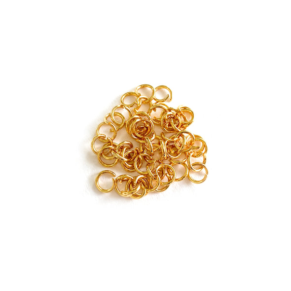 5mm Gold Stainless Steel Jump rings