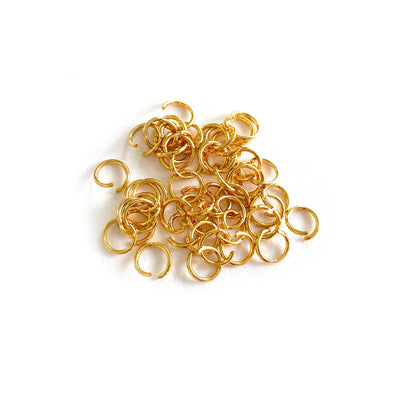 6mm Gold Stainless Steel Jump rings
