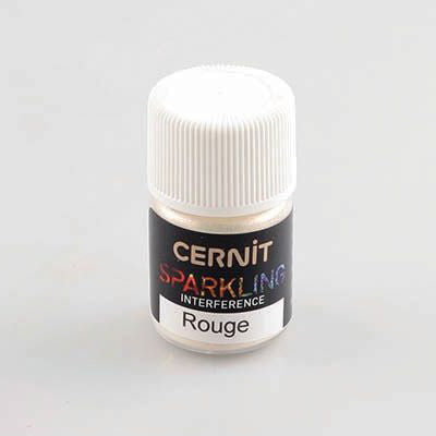 Cernit Sparkling - Interference Red 5g