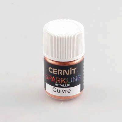 Cernit Sparkling - Metallic Copper 5g