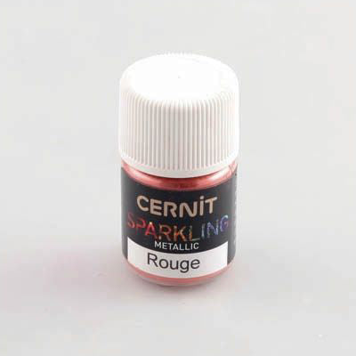 Cernit Sparkling - Metallic Red 5g