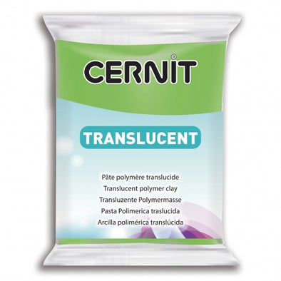 Cernit Translucent 56g - Lime Green