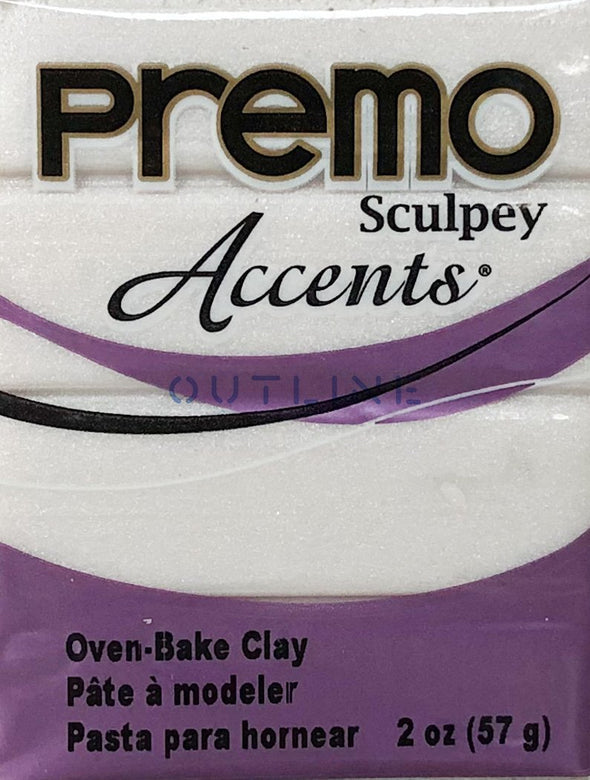 Premo 57g Polymer Clay - Accents Pearl