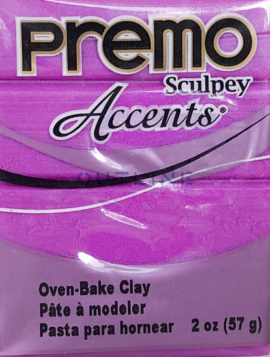 Premo 57g Polymer Clay - Accents Purple Pearl