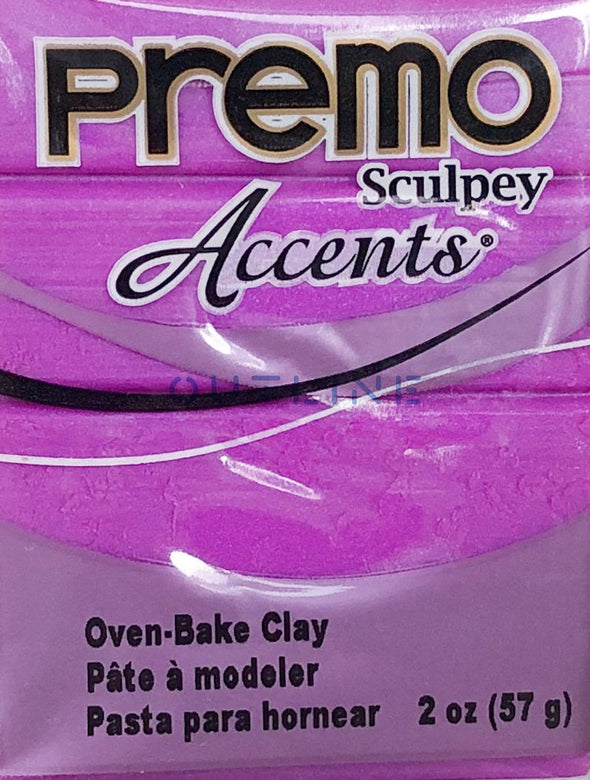 Premo 57g Polymer Clay - Accents Purple Pearl