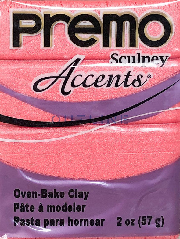 Premo 57g Polymer Clay - Accents Sunset Pearl
