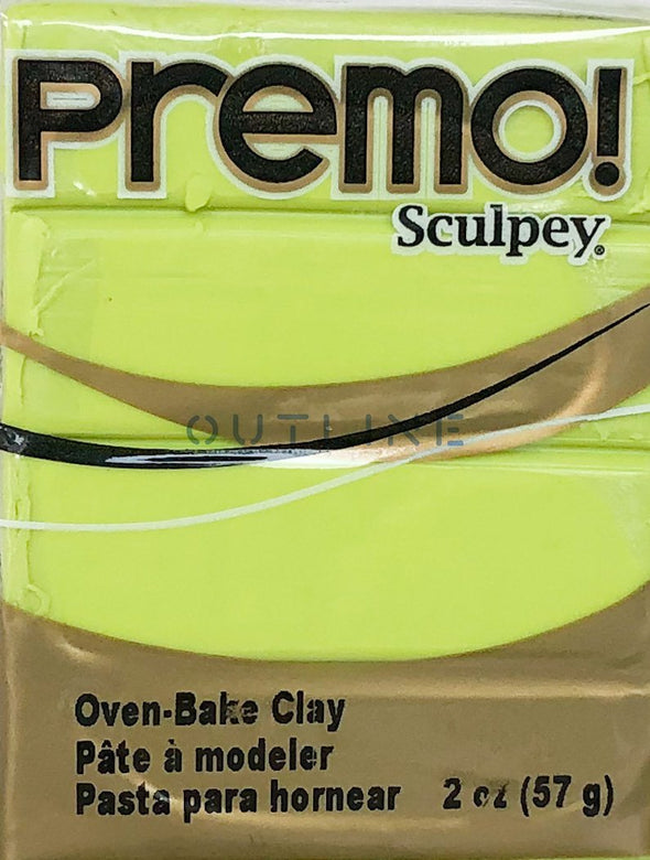 Premo 57g Polymer Clay - Wasabi
