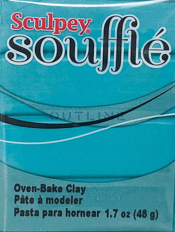 Souffle 48g Polymer Clay - Sea Glass