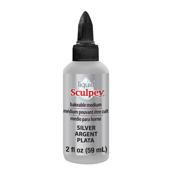 Sculpey Liquid Polymer Clay - Silver (59ml)